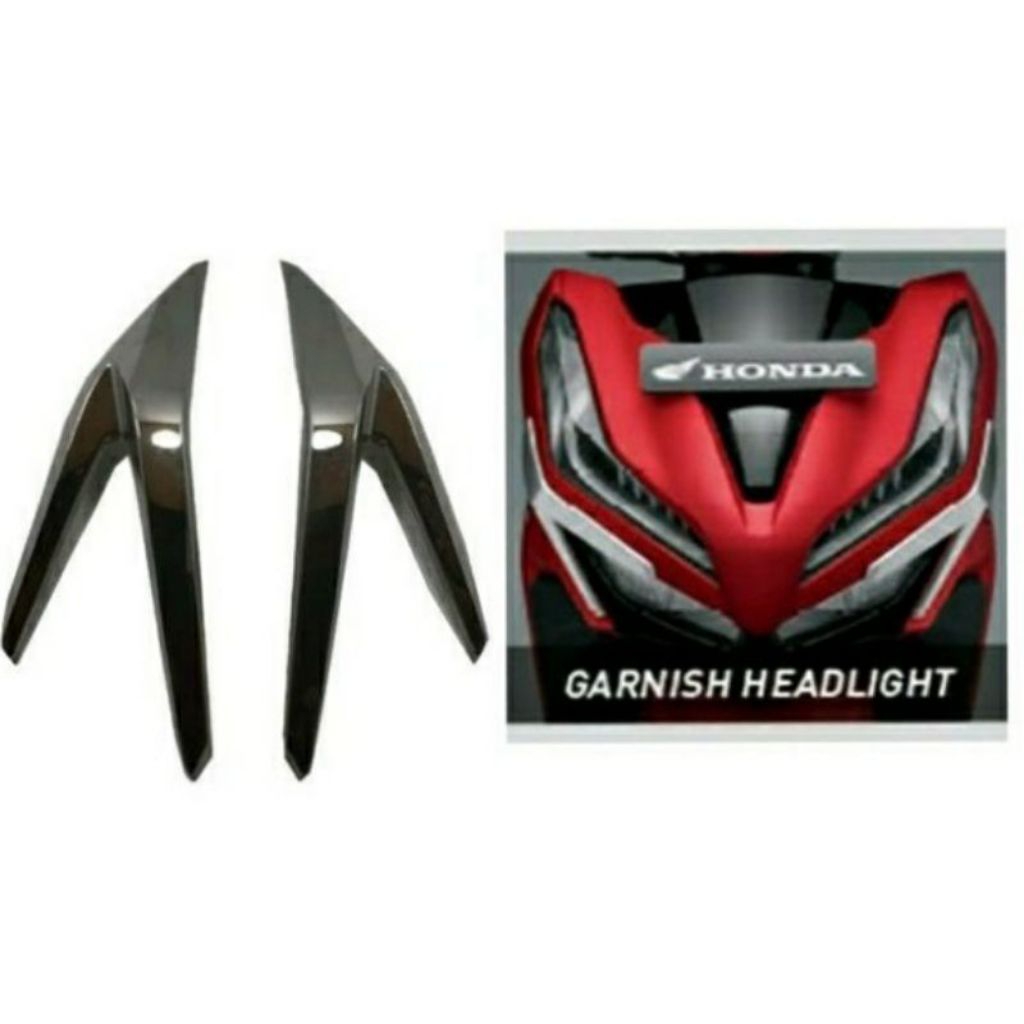 Garnish Headlight Headlamp/Garnish lampu depan Vario 125/150(original)