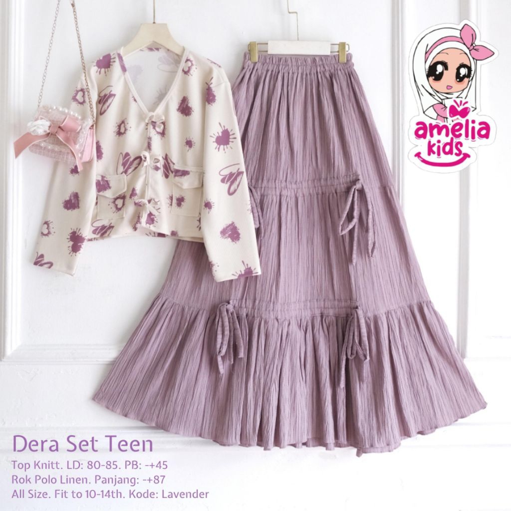 (COD) dera set teen kids ORI Amelia kids// Anindya set teen kids// neera set teen kids vol 12/ setel