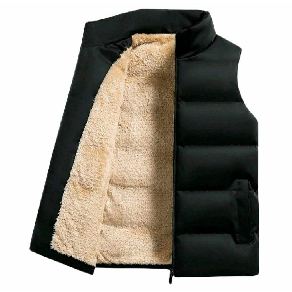 Rompi casual/rompi pria wanita/rompi musim dingin Daleman bulu lembut