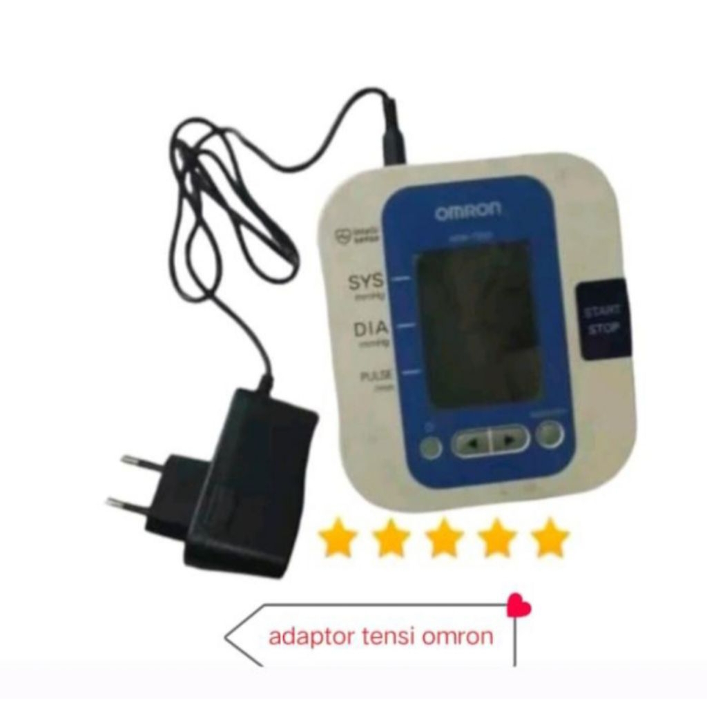 ADAPTOR OMRON Bisa Semua Tipe Tensimeter  Omron HEM  8712,7120,7130,7111,7156,7200 v6