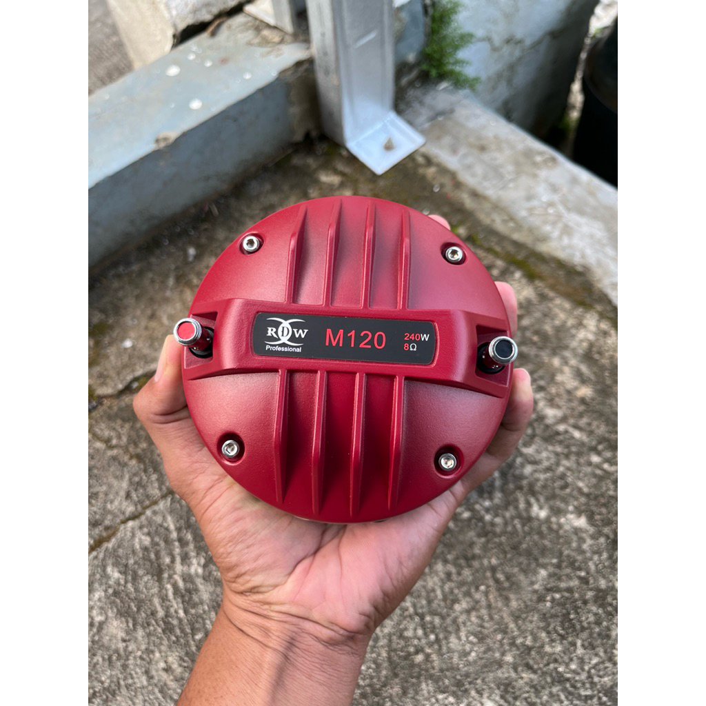 Driver Tweeter Twiter RDW M120 M 120 magnet neo original RDW VC 3inch