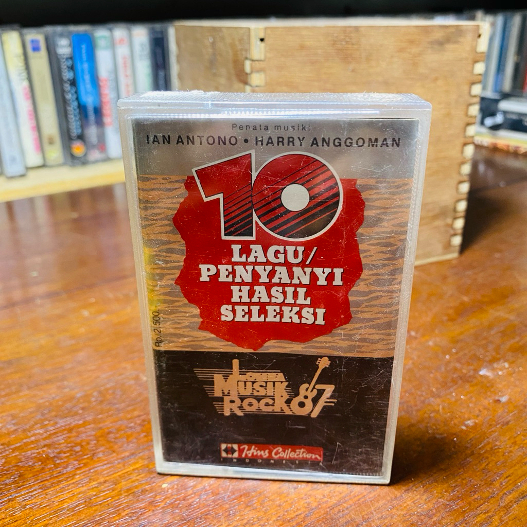 KASET PITA 10 LAGU/ PENYANYI HASIL SELEKSI - LOMBA MUSIK ROCK '87