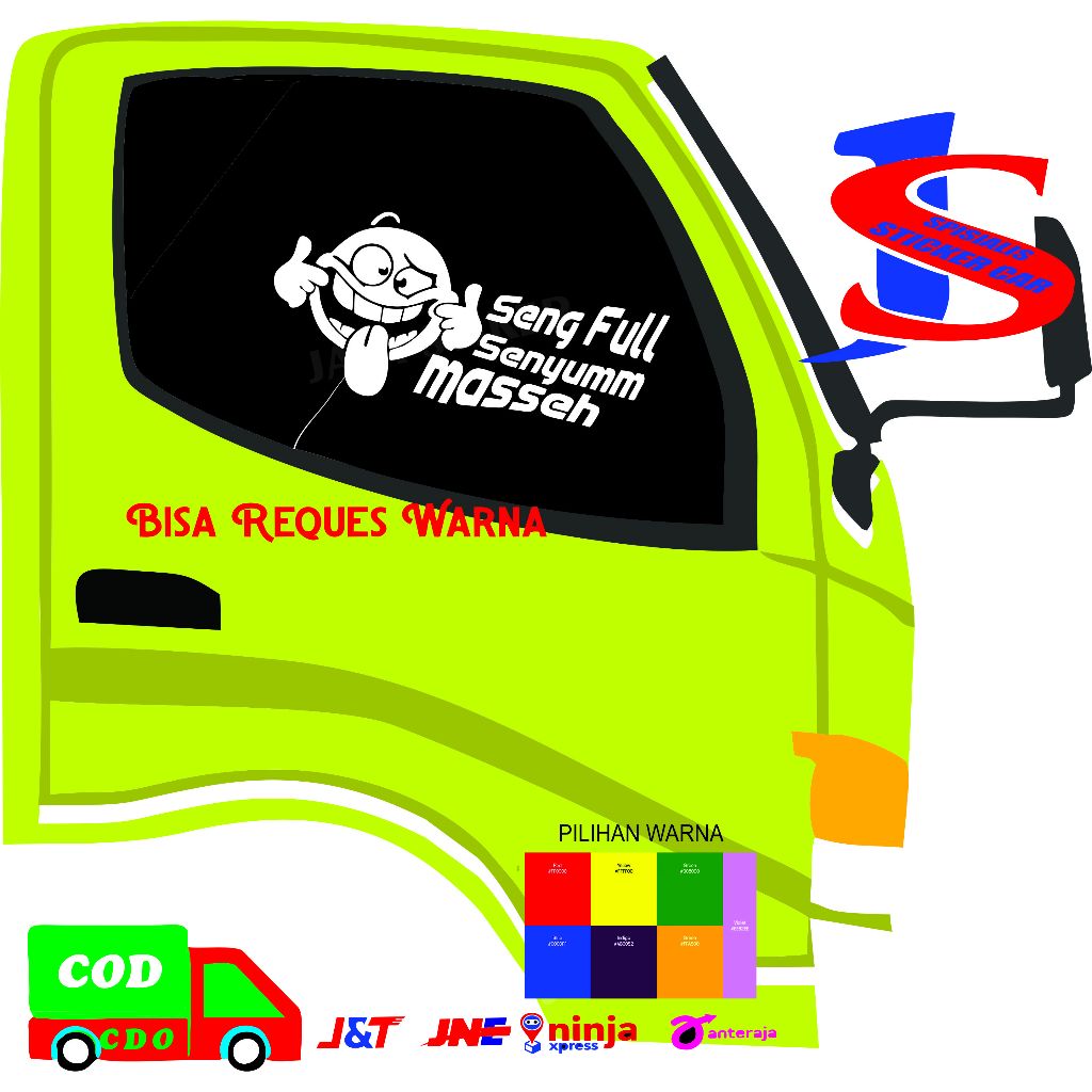 stiker kaca mobil truk pick up stiker pintu kaca mobil truk pick up stiker pintu bak truk pick up