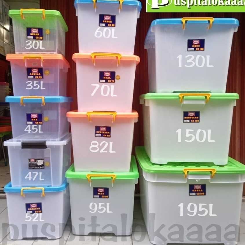 Baru CARGO CONTAINER BOX PLASTIK SHINPO  CONTAINER BOX RODA