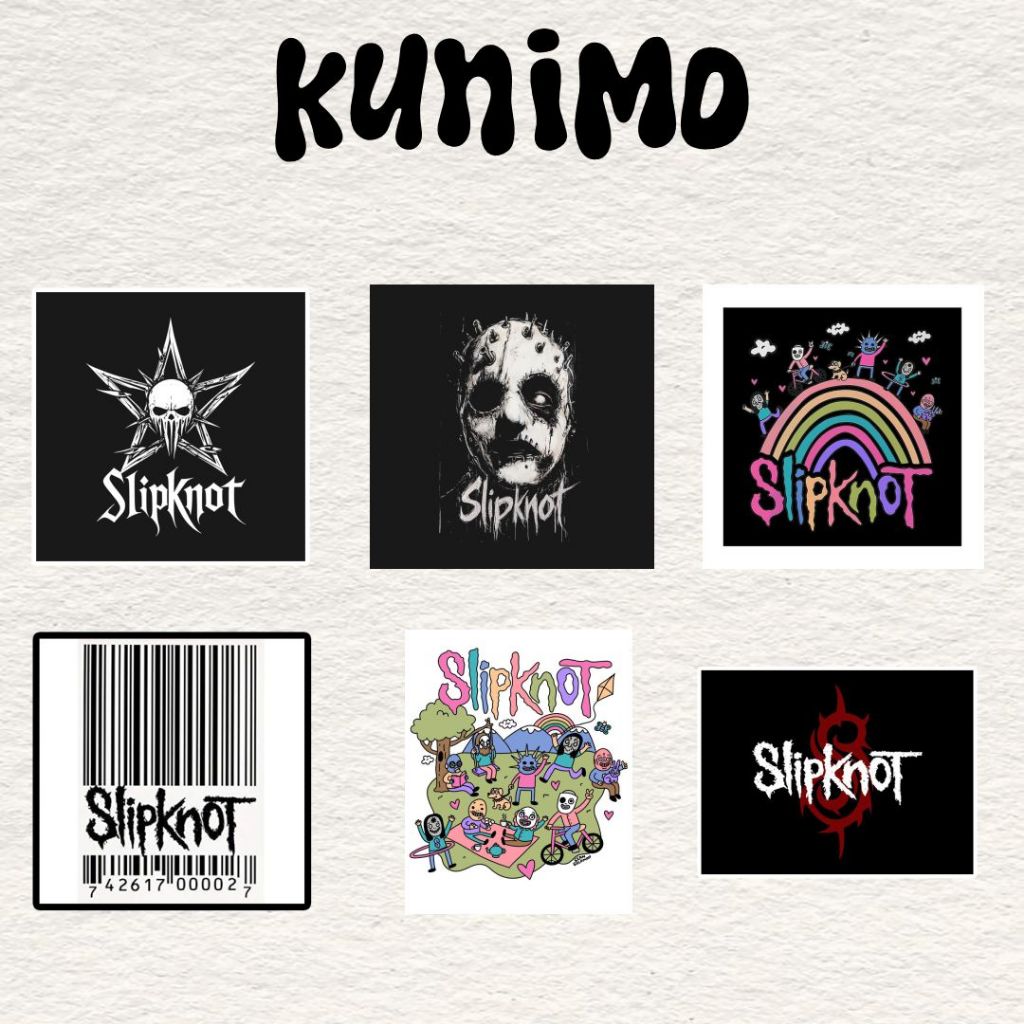 

STICKER BAND STAGE 3 [SLIPKNOT, MOTORHEAD, IRON MAIDEN]