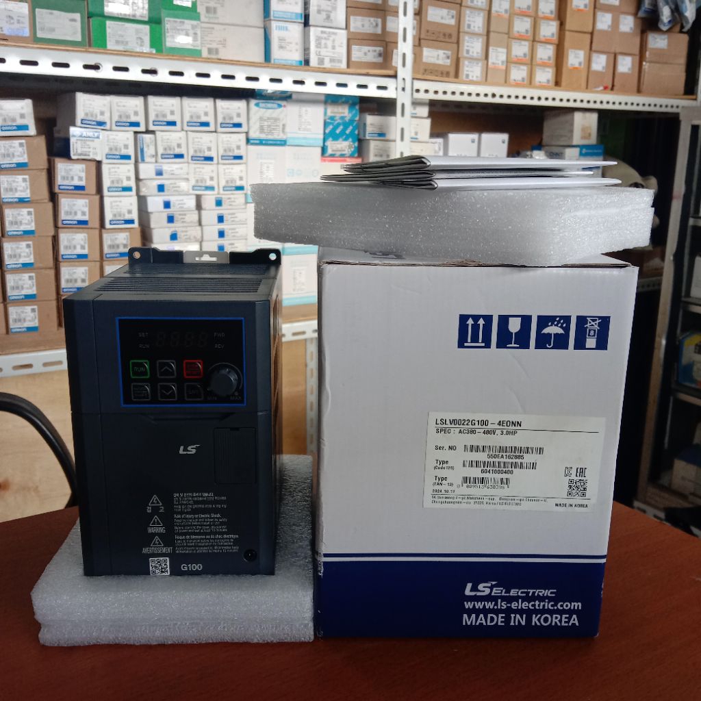 Inverter LS LSLV0022G100-4EONN 3hp 2,2kw 3phase 380v Original