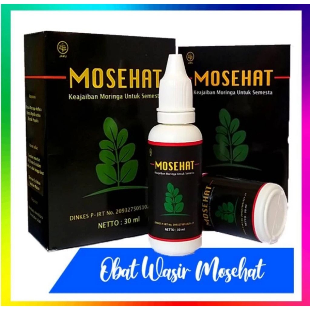 

2 Box Mosehat Jamu Tetes BPOM 30ml