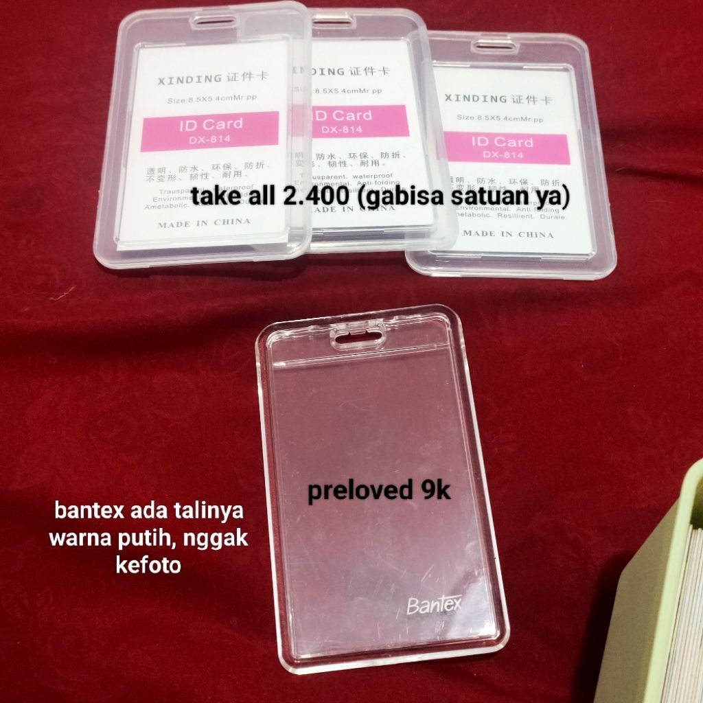 

preloved cahol bantex pc