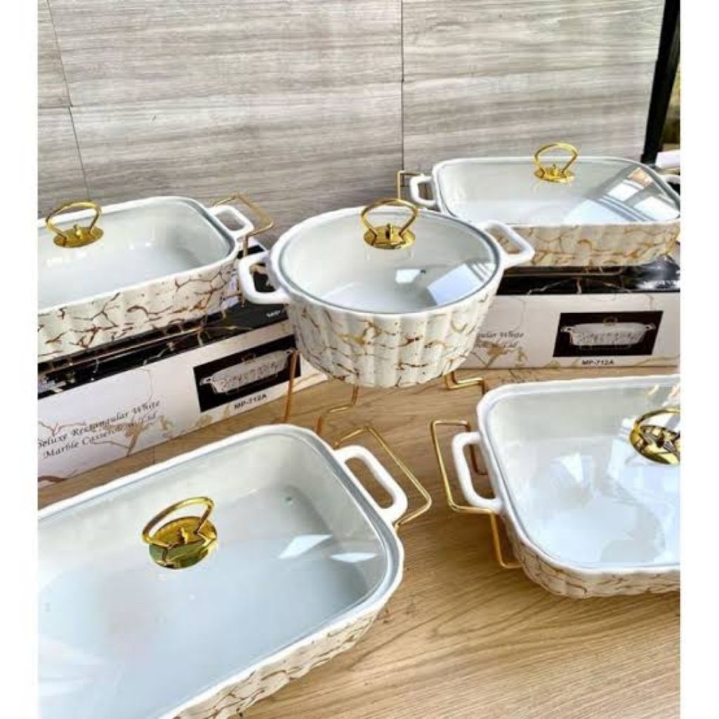 Prasmanan Fiorenza Keramik Marble Set 5 pcs