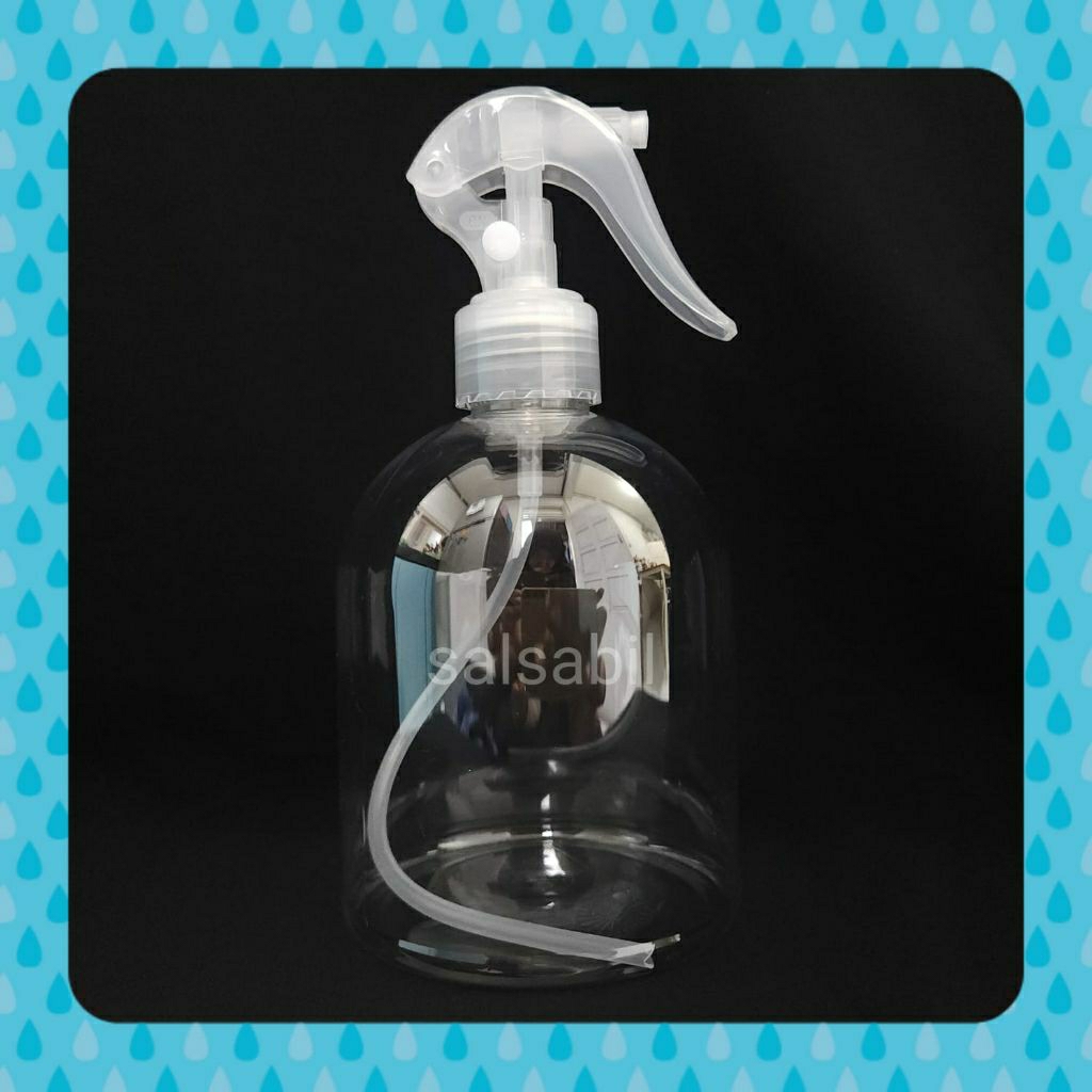 Botol Trigger 500ml Pendek - Trigger Natural