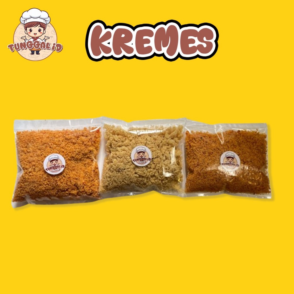 

paket 3 rasa kremes pedas daun jeruk +original ayam+balado