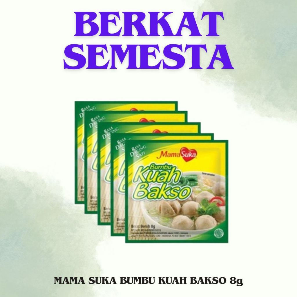

MAMA SUKA BUMBU KUAH BAKSO 8g