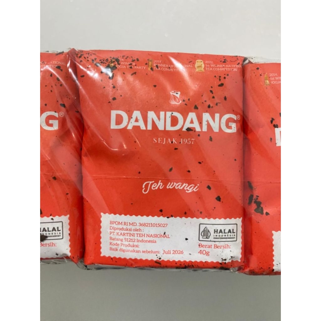 

Teh Dandang Merah 40gr x 10 pcs | PUSAT GROSIR TEH