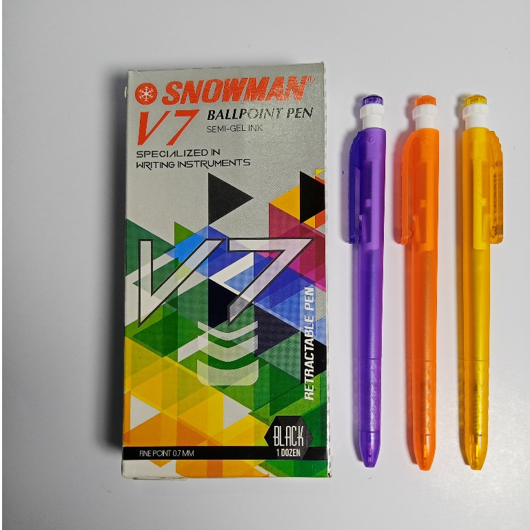 

Ballpoint / Pen / Pulpen / Bolpen SNOWMAN V7