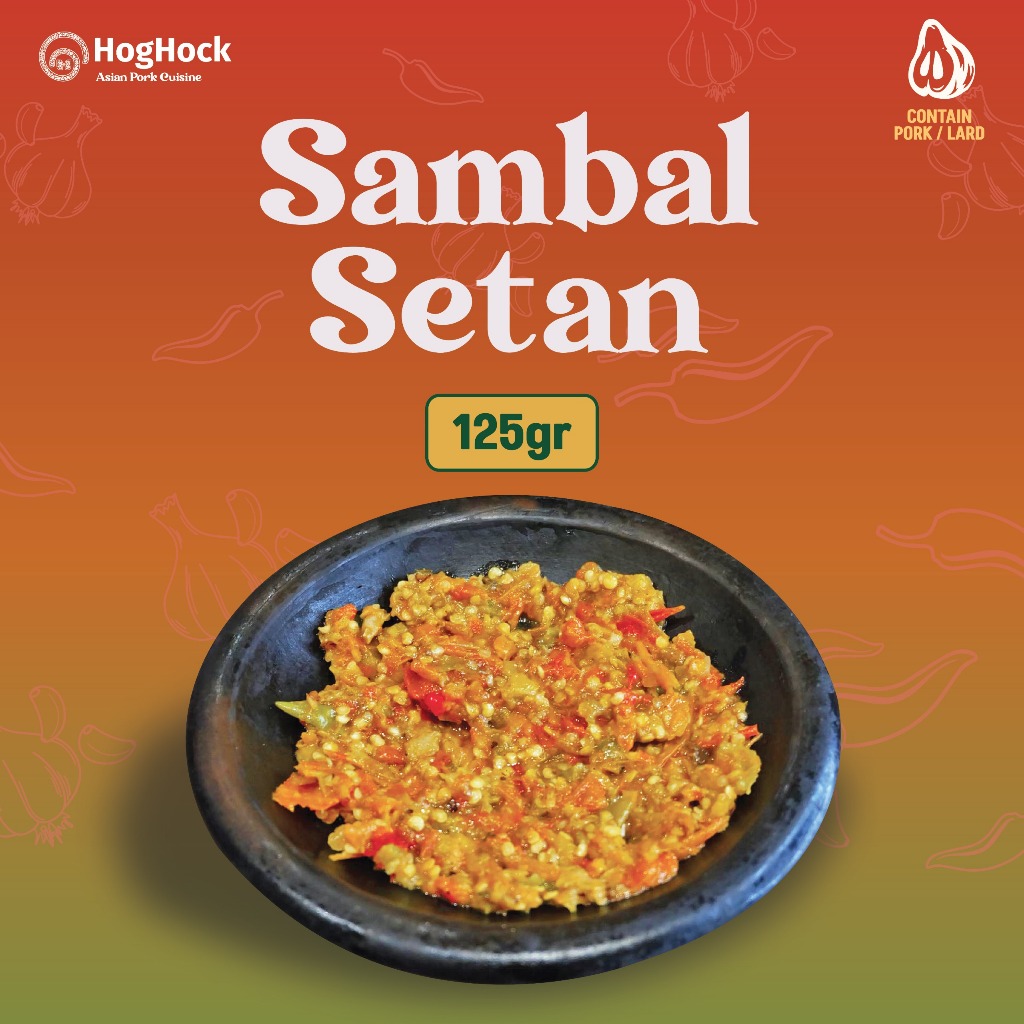 

Hoghock Sambal Setan Super Pedas