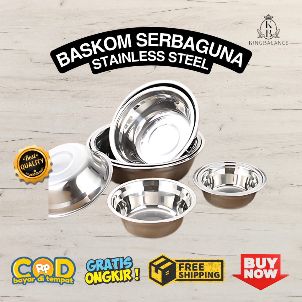 ANEKA STAINLESS - BASKOM Stainless Bagus Tebal/BASKOM BMW/BASKOM Stainless/BASKOM Anti Karat/BASKOM 