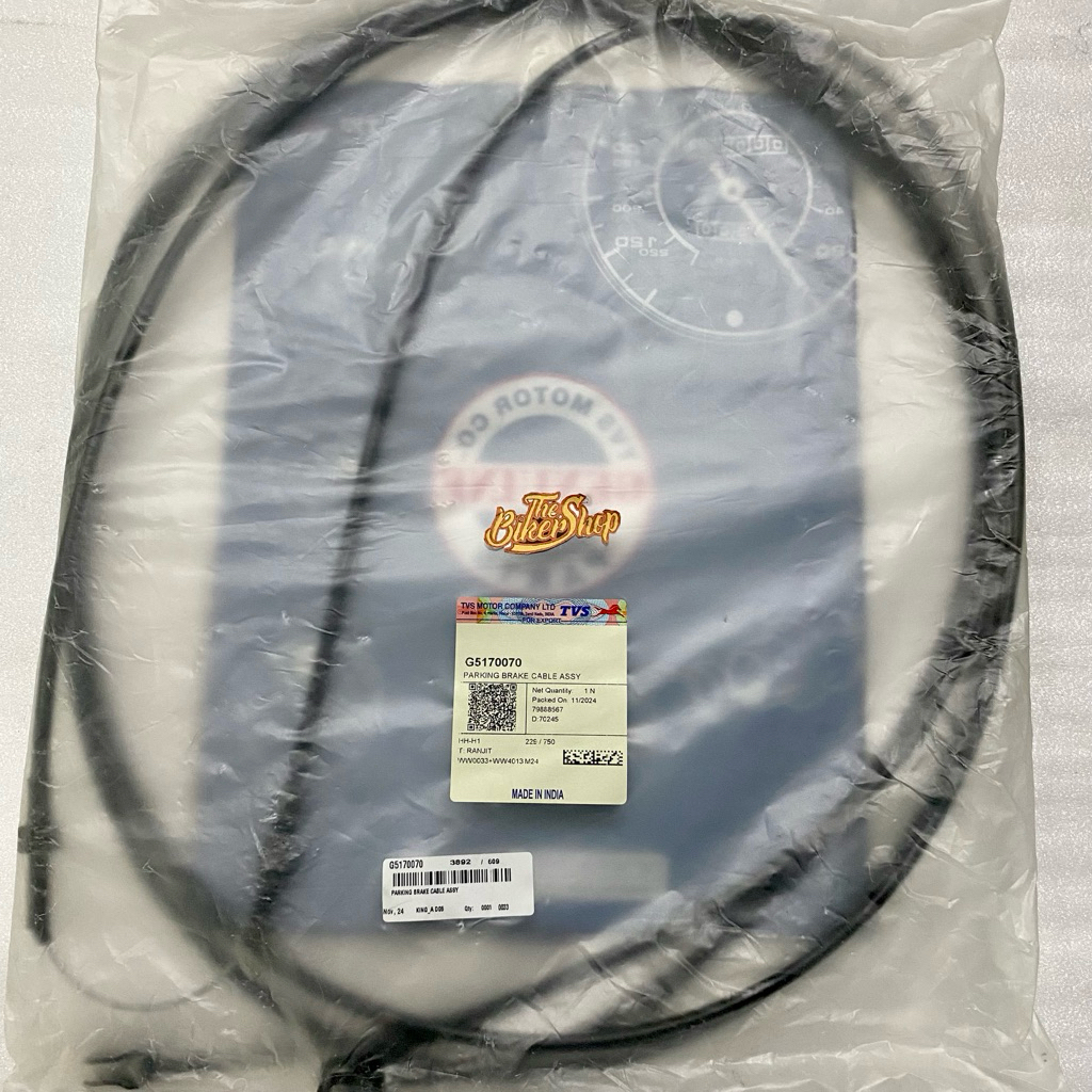 kabel parkir TVS KING Bajaj original TVS