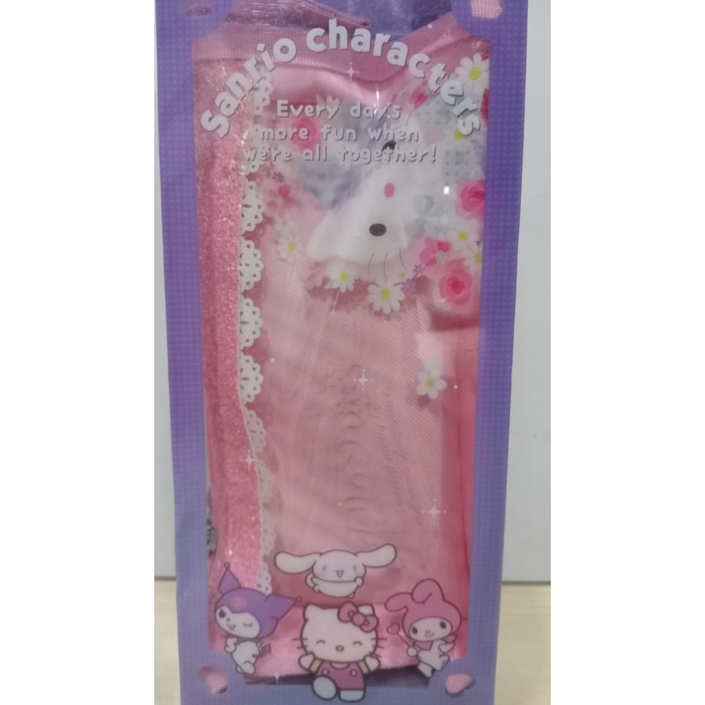 

GuangBo KT-031B Sanrio Hello Kitty Kotak Tempat Pensil Kain Pink 22 x 10 x 6 cm