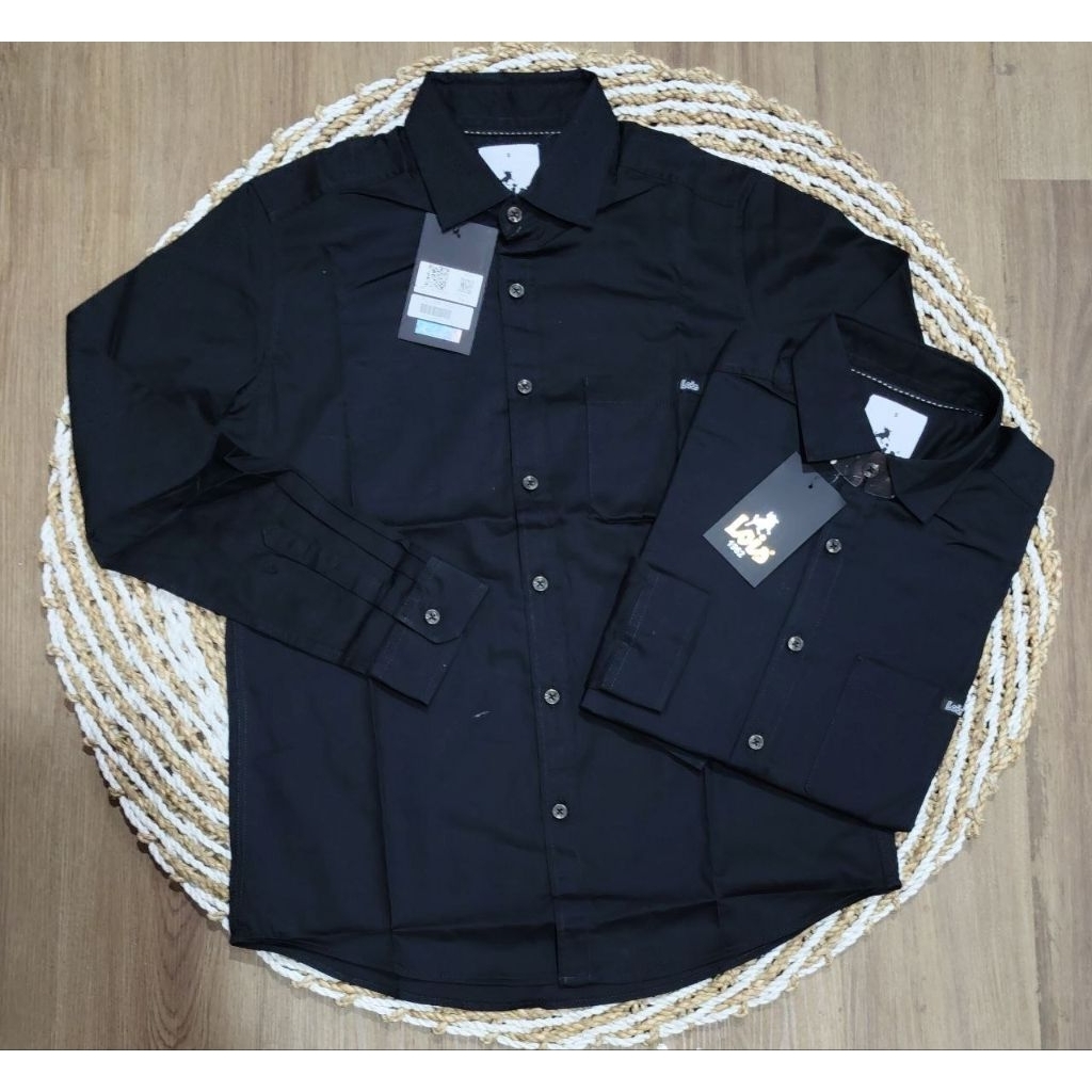 BAJU KEMEJA LOIS ORIGINAL KATUN FLANNEL PANJANG KOTAK SLIM FIT