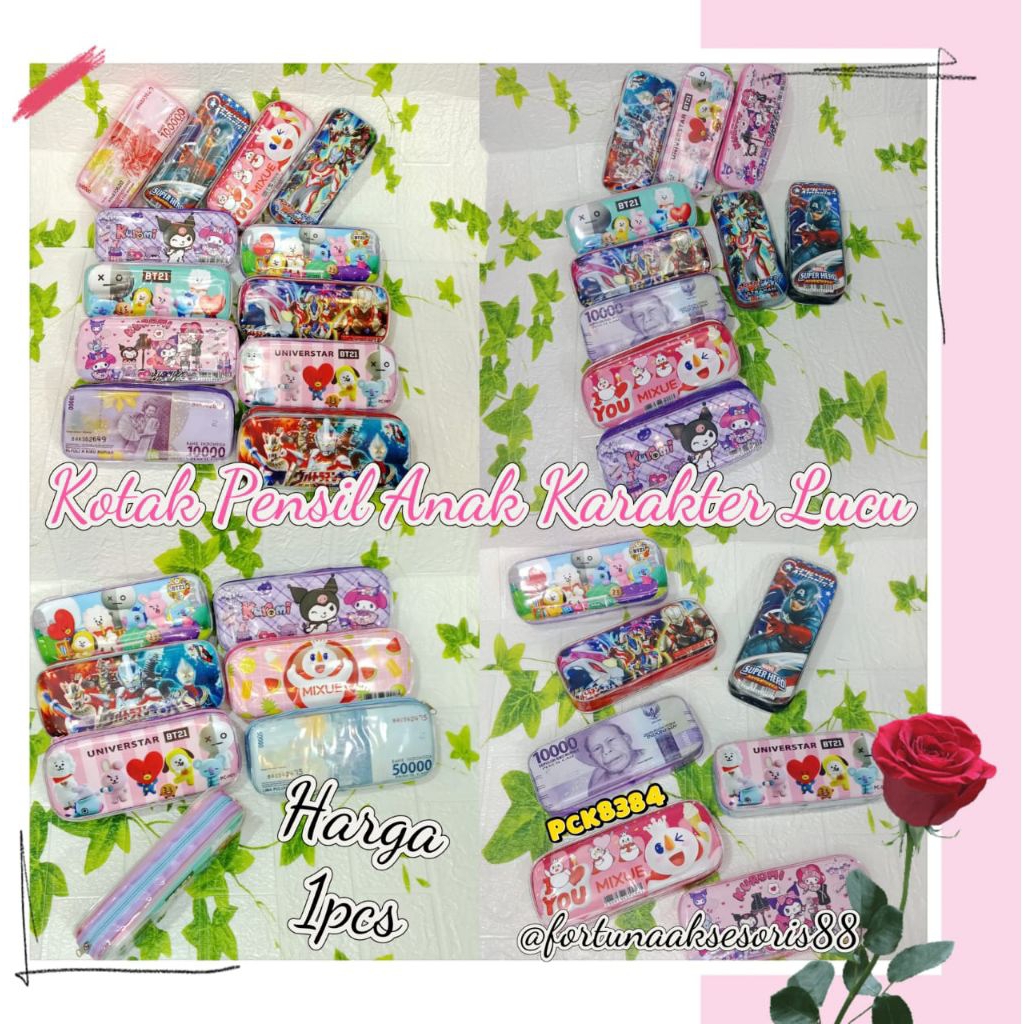 

TEMPAT PENSIL RESLETING KARAKTER / KOTAK PENSIL ANAK / PERALATAN SEKOLAH ANAK / PENCIL CASE / KOTAK PENSIL JELLY KARAKTER KUROMI / TEMPAT PENSIL KARAKTER MARVEL / PCK8384