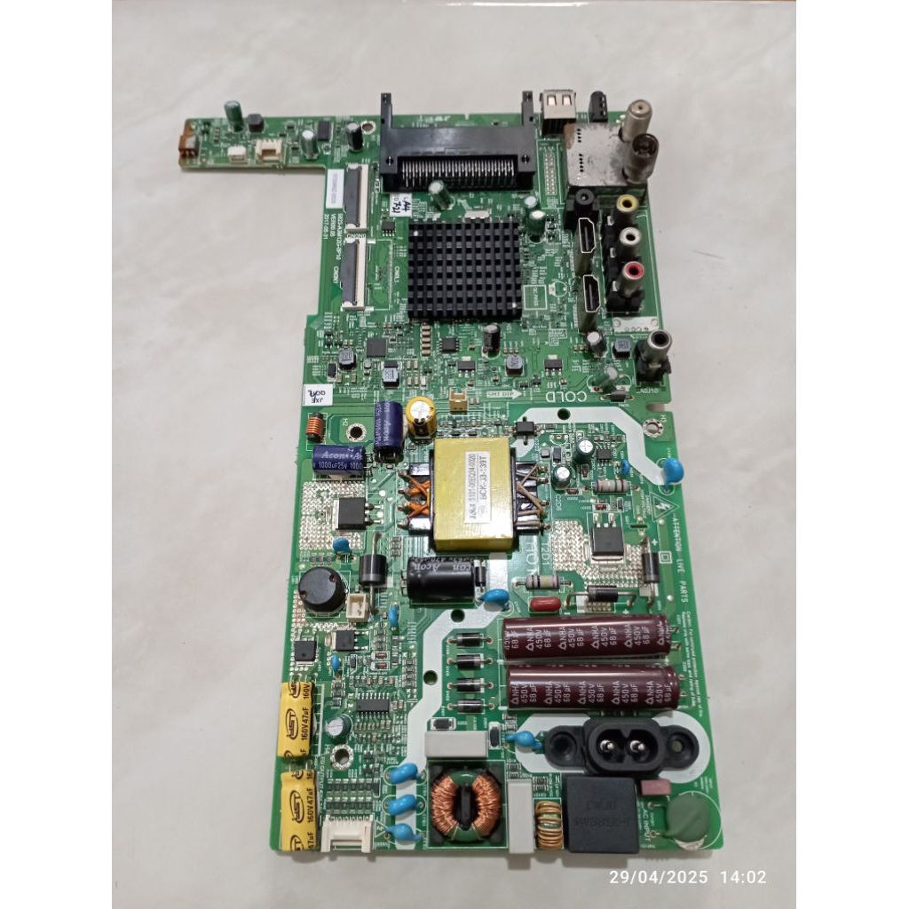 MB MOBO MAINBOARD MODULE MESIN TV PANASONIC 43E2A22G (MB PC43)