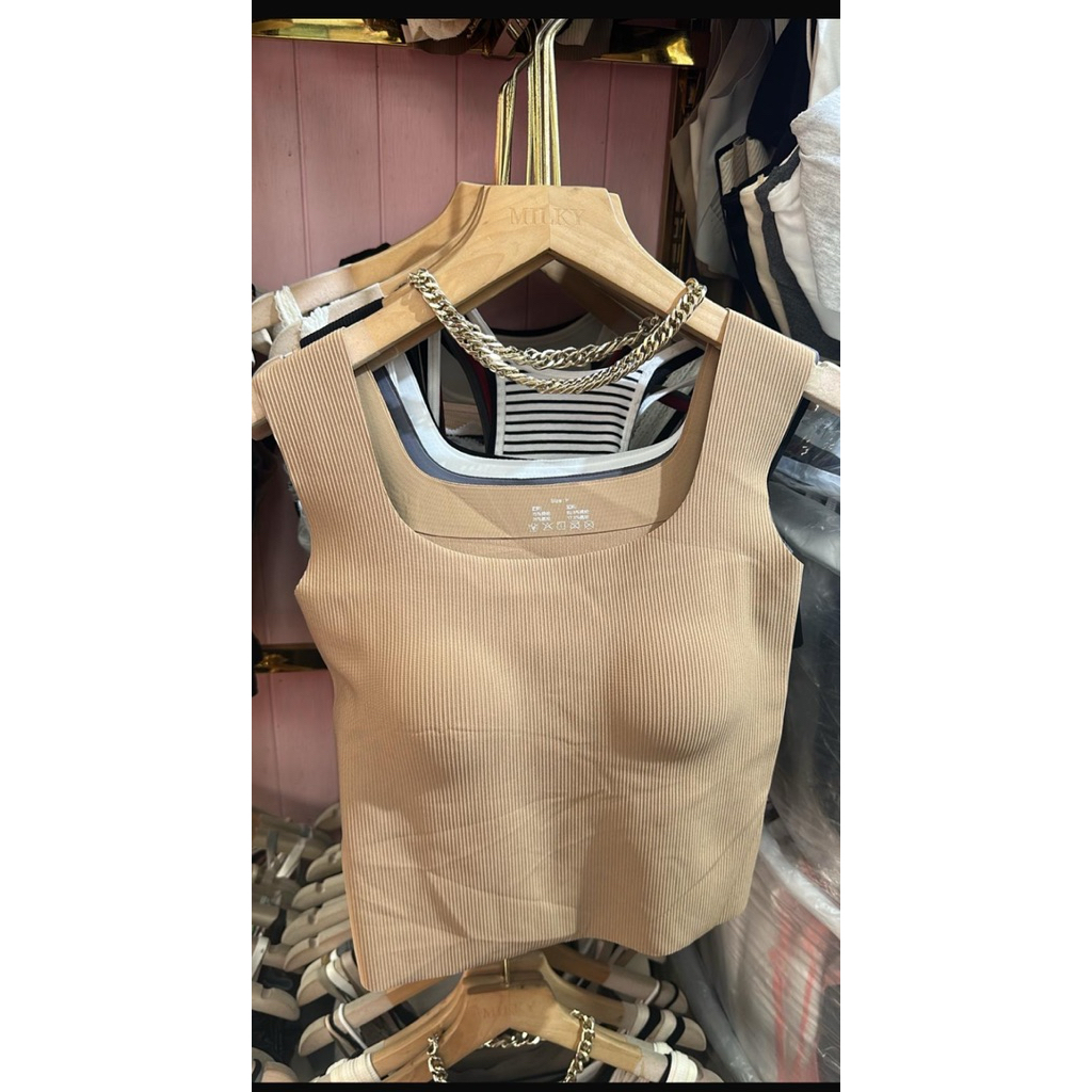 MILKY Tanktop Bra Seamles