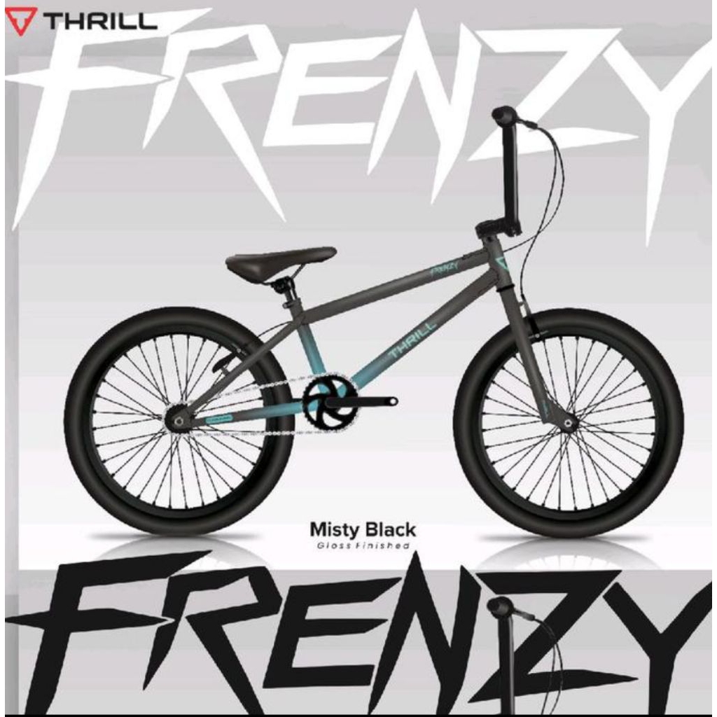 Sepeda Bmx 20 Tabibitho Thrill Frenzy Alloy Alumunium Original