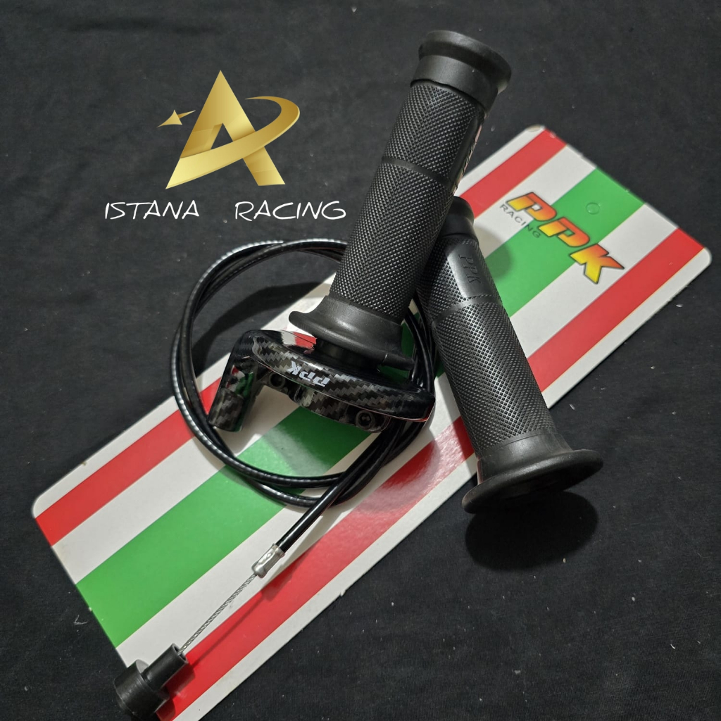 Gas Spontan  Carbon 1 Kabel Gas Spontan Bahan Full Besi Universal Motor Supra Bebek Rxk Jupiter Dll