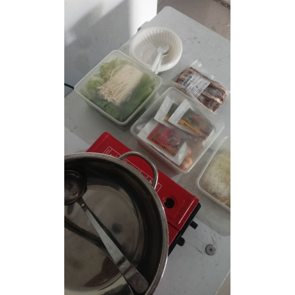 

Bahan Sukiyaki + Beef Slice