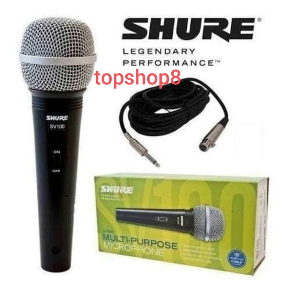 Mic Dynamic SHURE SV100 Dynamic Microphone SHURE Original
