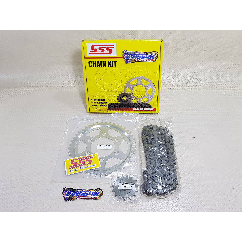 Gear Gir Set SSS Honda All New CB150 R CB150R 2019 / CB150X (Baut 6)
