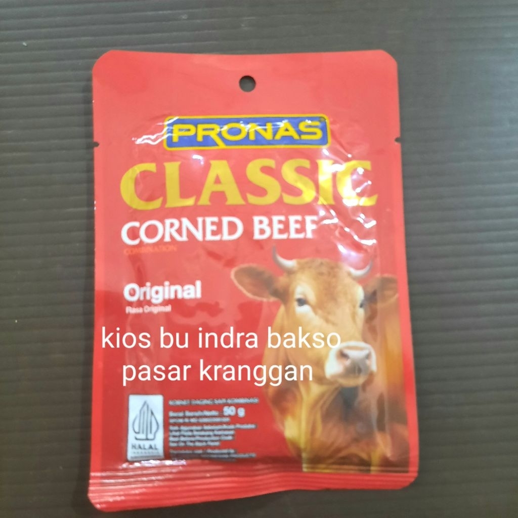 

kornet pronas classic refill 50 gr cornet beef original