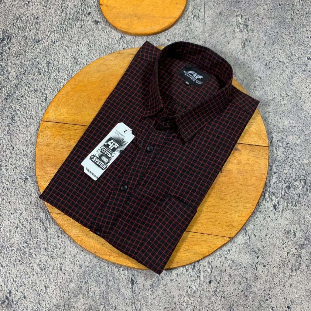 Kemeja flanel pendek cowok pria motif kotak xxl xxxl
