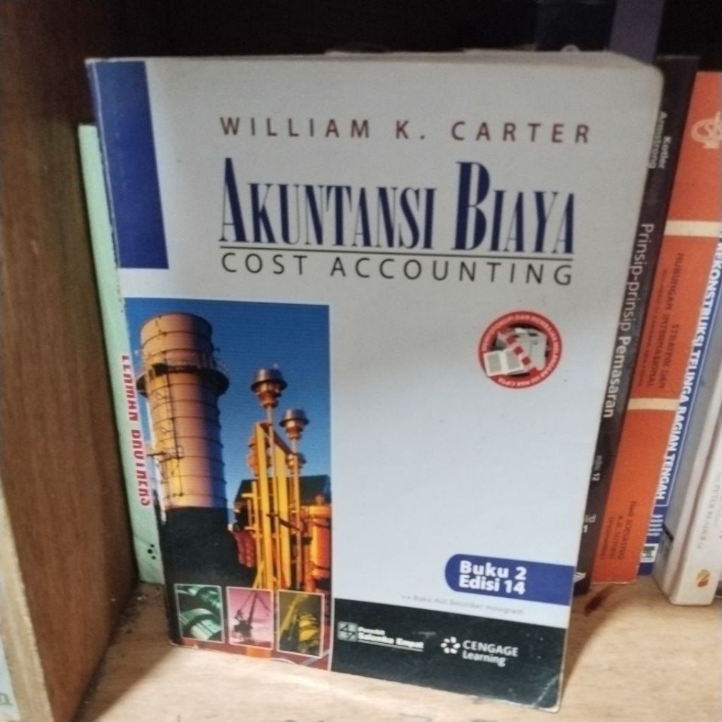 BUKU ORIGINAL WILLIAM K. CARTER, AKUTANSI BIAYA