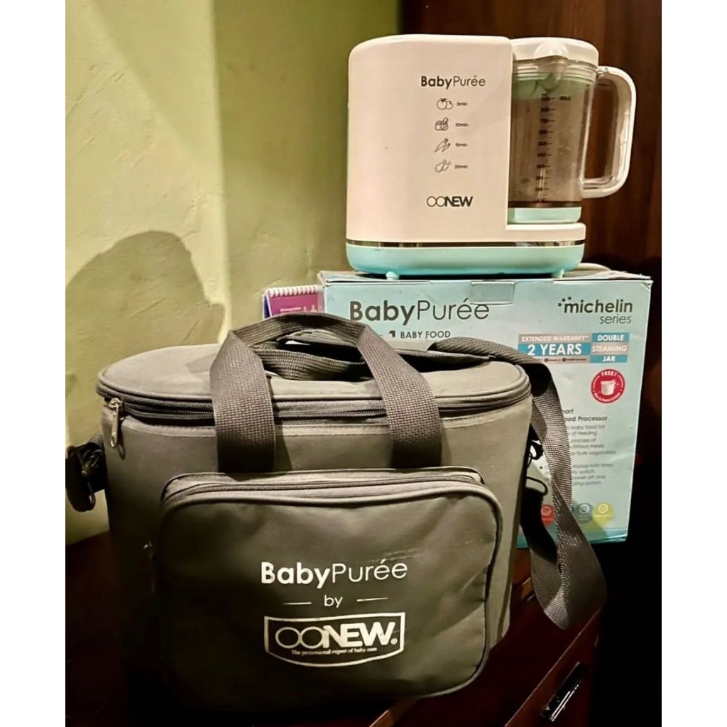 Baby food processor 6 in 1 second OOnew / Baby puree 6 in 1 blender second/ preloved