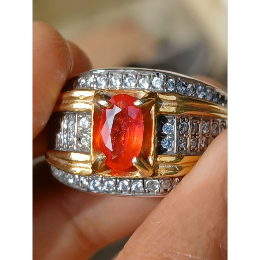 Orange Sapphire Songea