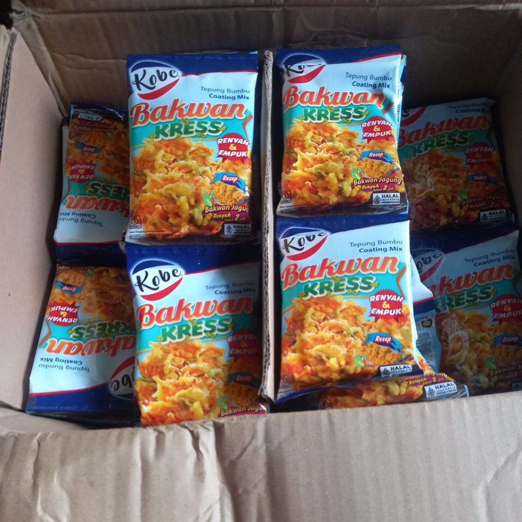 KOBE  TEPUNG  BAKWAN KRESS 1 RENTENG