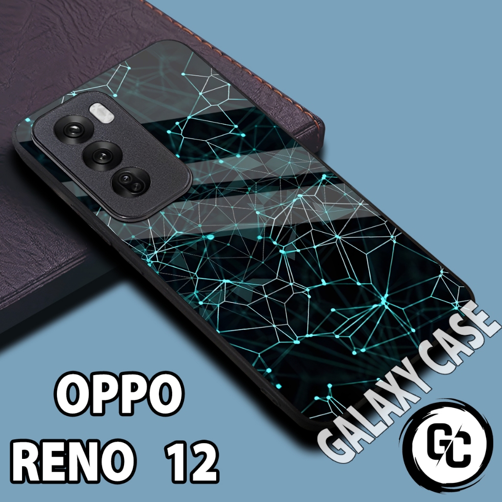 Softcase glossy OPPO RENO 12/case OPPO RENO 12 Abstrak/case RENO 12 glitter/casing/CASE OPPO RENO 12