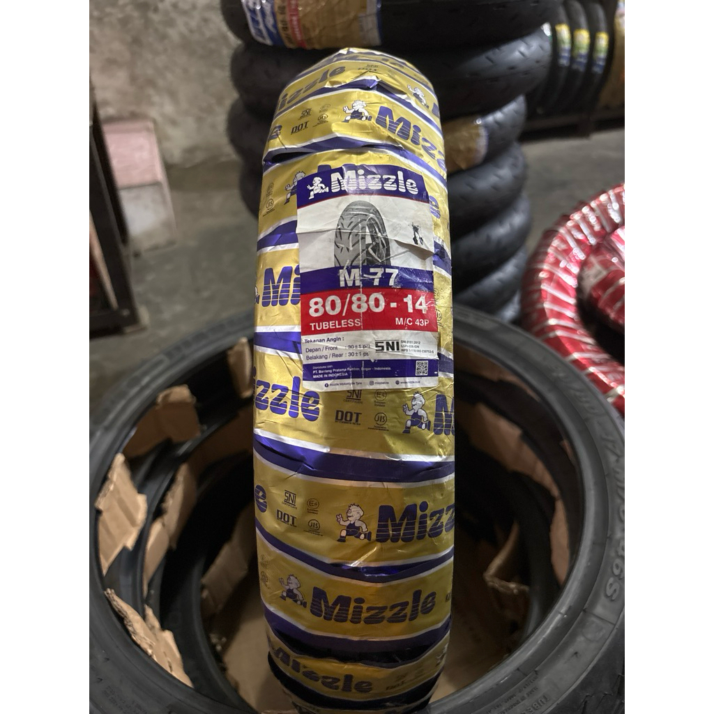 MIZZLE M77 80/80 RING 14 TUBELESS