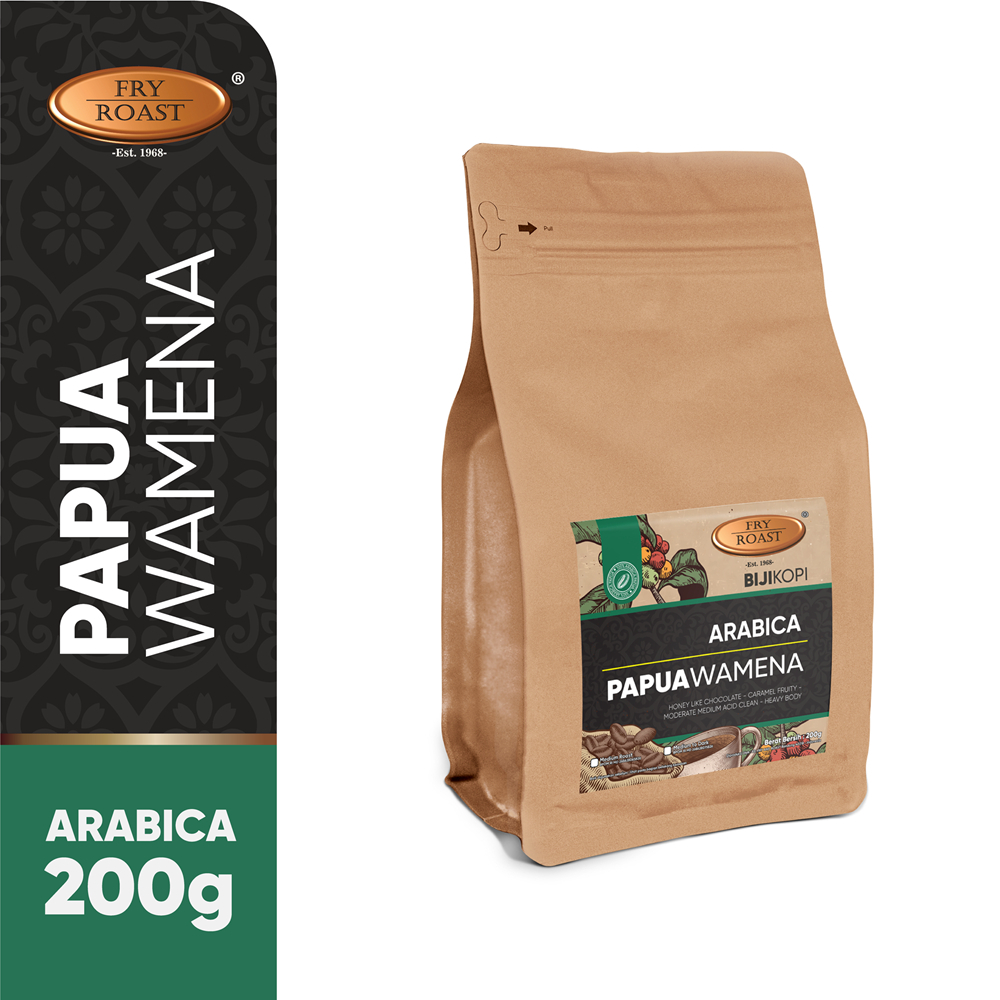 

FRY ROAST - Kopi Bubuk Arabica Papua Wamena - 200 gr