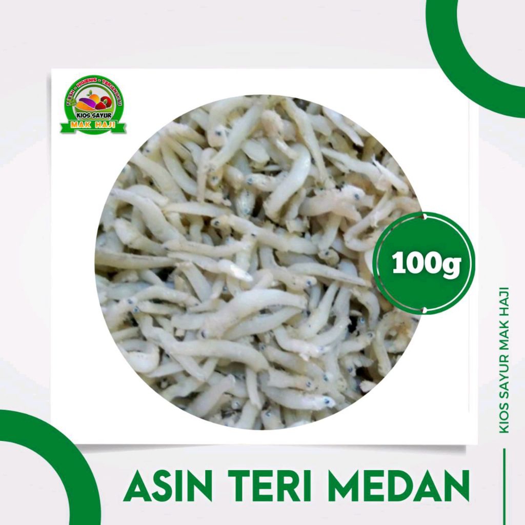

Ikan asin teri Medan 100g