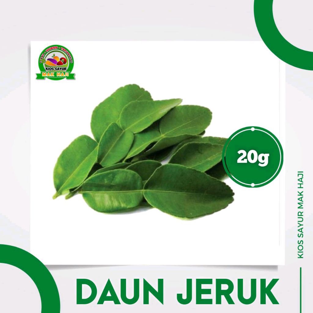 

Daun jeruk segar 20 gram