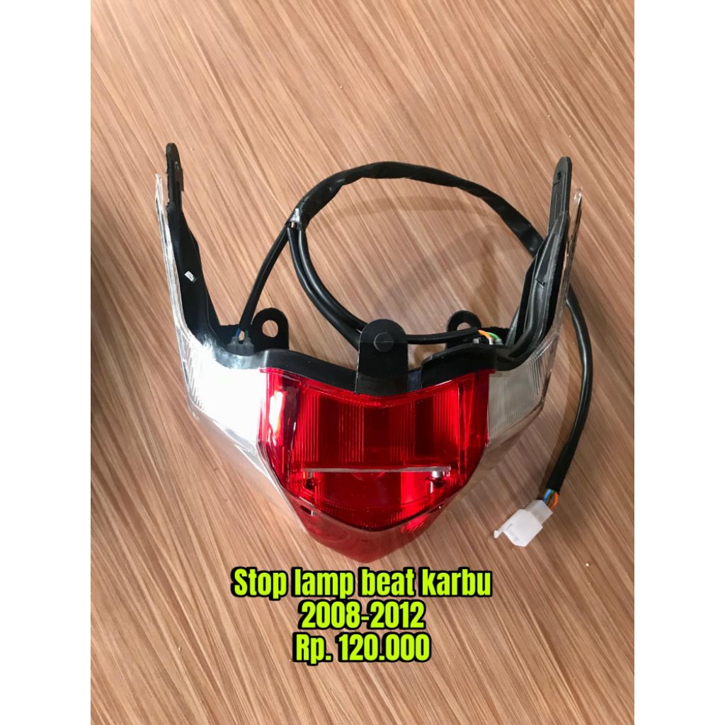 Lampu Belakang Beat Karbu