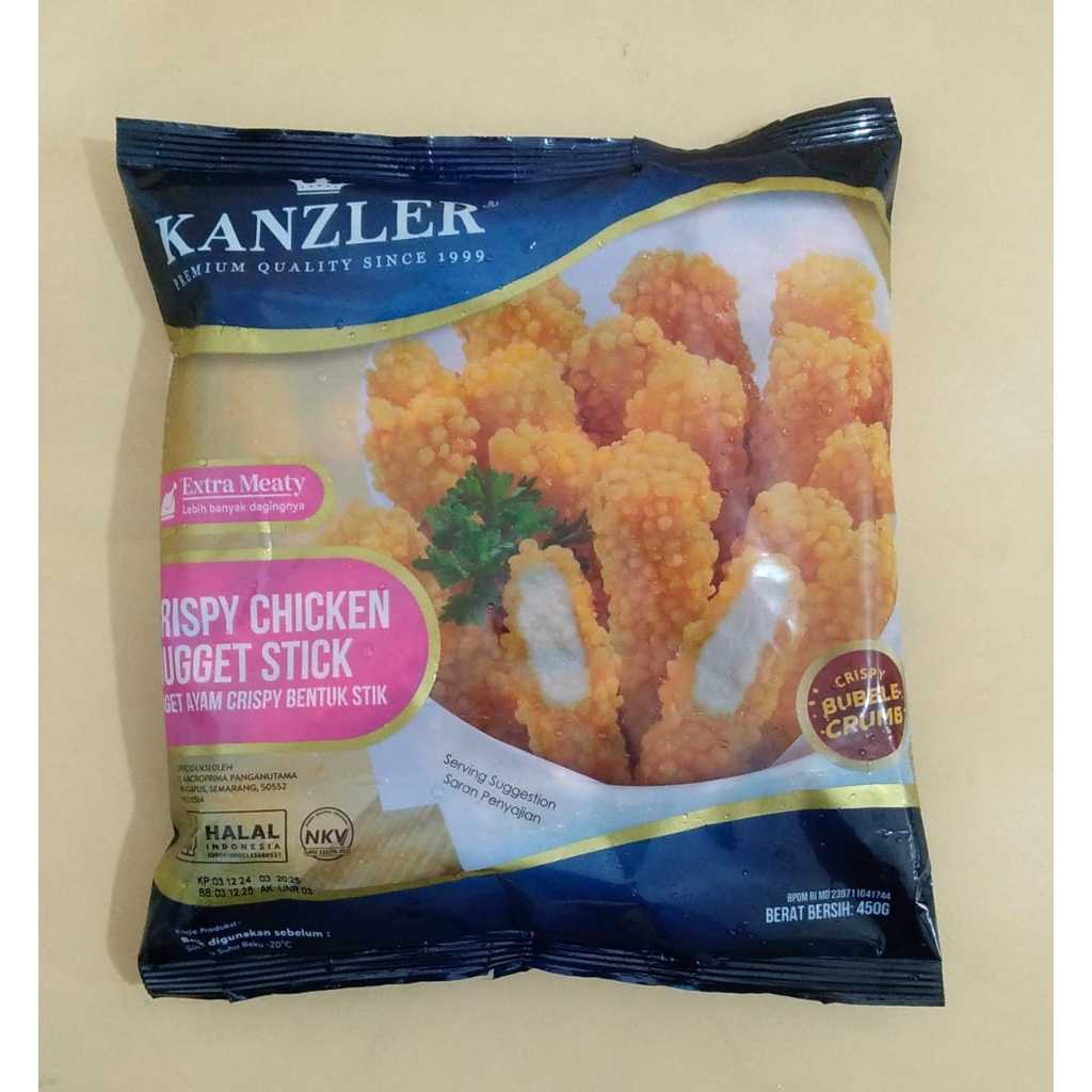 

KANZLER STIK CHICKEN NUGGET 450 GR (NAGET AYAM)