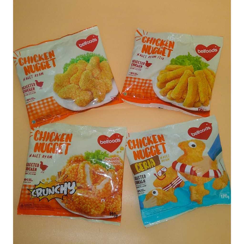 

BELFOODS PAKET NAGET AYAM (4 PCS)