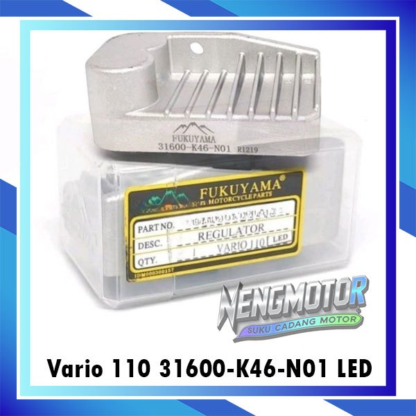 KIPROK REGULATOR RECTIFIER REGULATOR VARIO 110 LED FUKUYAMA
