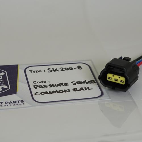 soket sensor pressure common rail sk200-8 kobelco