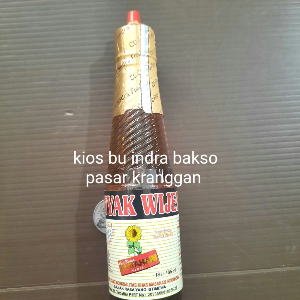 

minyak wijen cap bunga matahari 135 ml kediri sesame oil