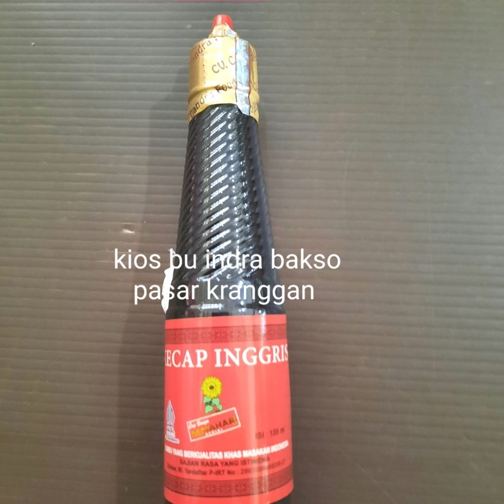 

kecap inggris cap bunga matahari 135 ml inggeris worcestershire sauce