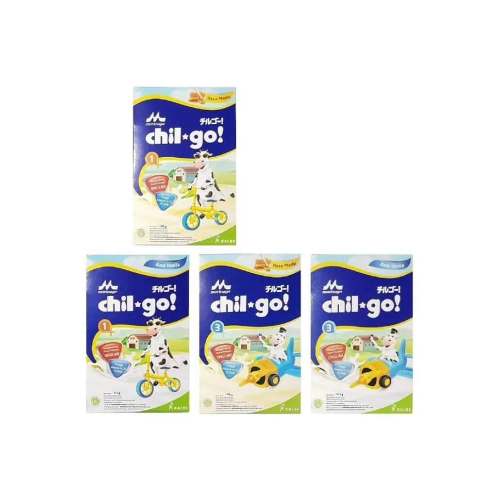 Morinaga Chil-go 1+Vanila&Madu / 3+Vanila&Madu 950gr